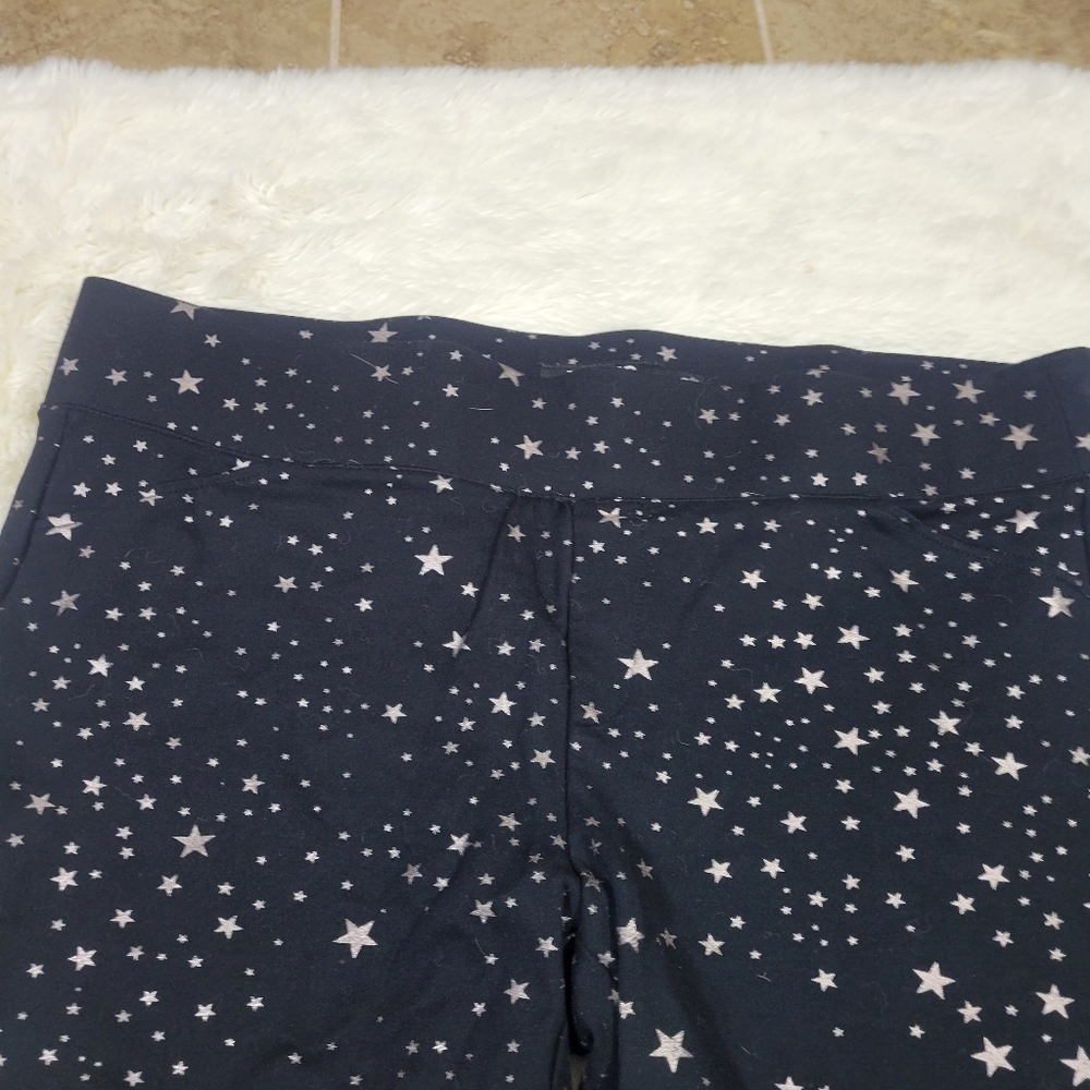 Torrid Pixie Legging 4r Black With Silver Star Pr… - image 3